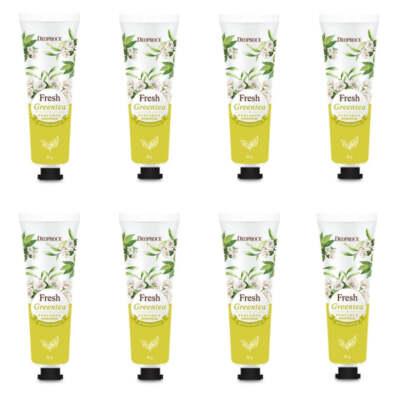 Deoproce Perfumed Hand Cream Fresh Green Tea 50g*8Pcs - FREE SHIPPING