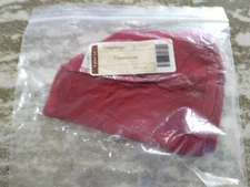 Longaberger Teaspoon Basket Liner Paprika Red Fabric mint in bag FREE SHIPPING!