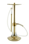 ODUMAN Cosmo Hookah Gold Body Gold Glass Hookah Shisha Waterpipe