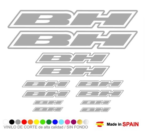 12 Pegatinas Vinilo BH Stickers Decals Aufkleber Bicicleta Adesivi Bike MTB BTT - Imagen 5 de 28