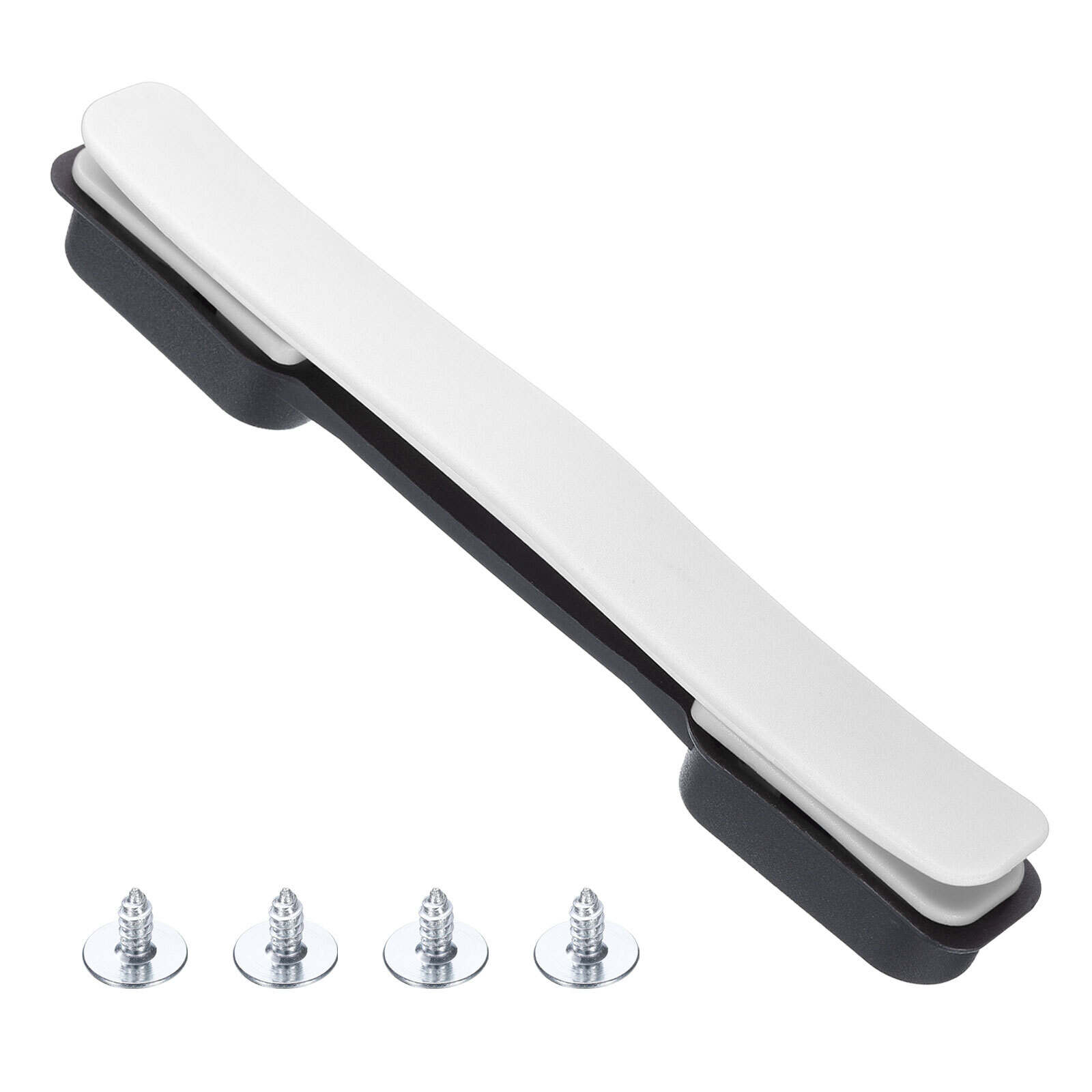 8.5 Inch White Suitcase Luggage Handle Replacement with Screws-image