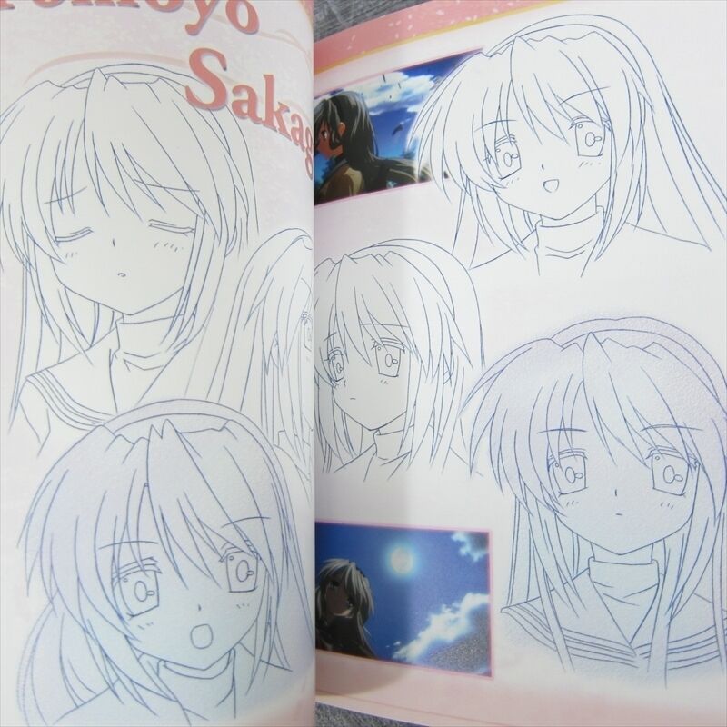 CLANNAD Character Setteishu Art Works Design Ltd Booklet Japan Book