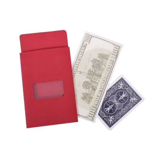 Gimmick Money Maker Envelope Change Into Bill Magician Kit Valentine's Day eBay