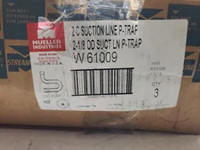 Mueller Industries W 61009 2 C Suction Line P-Trap