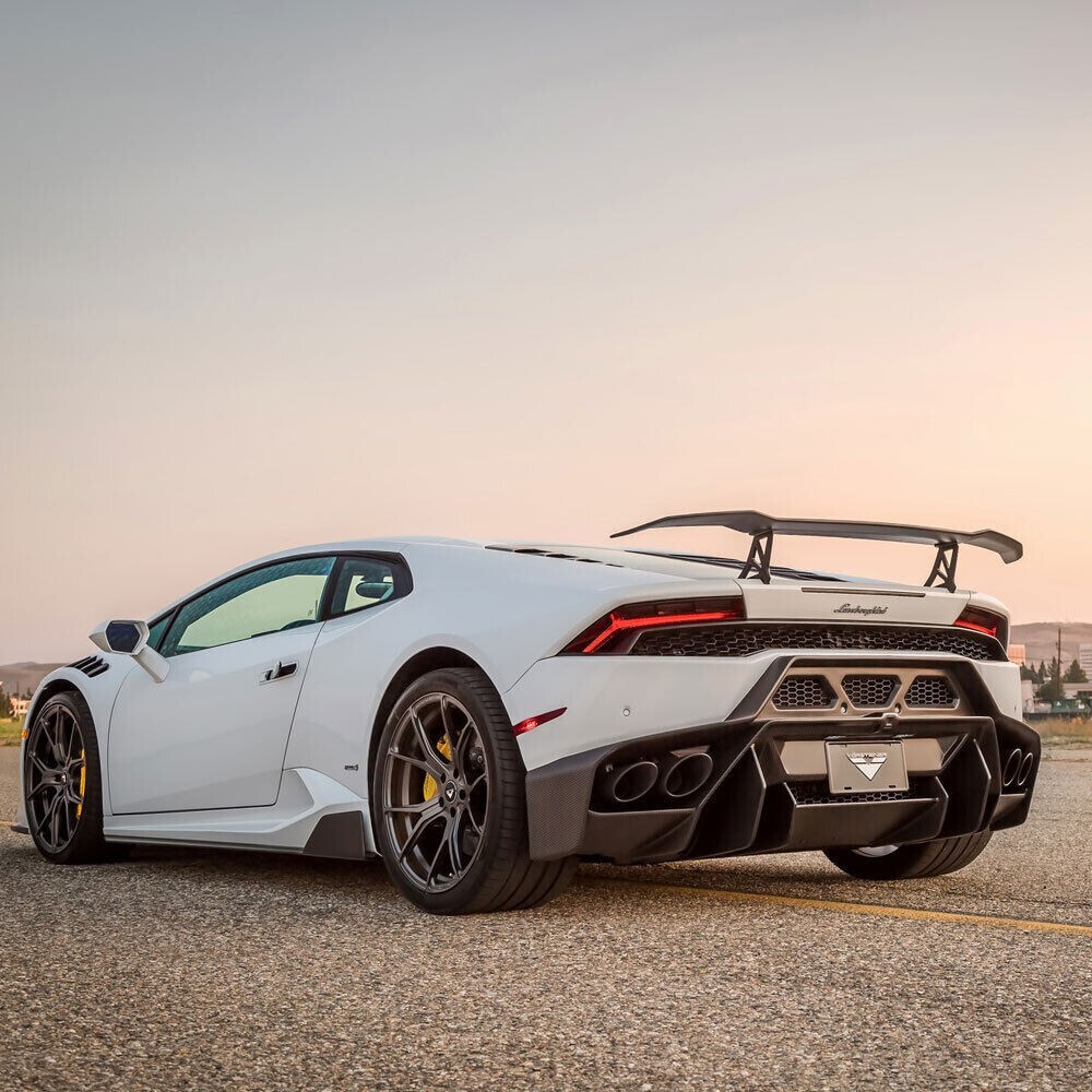 20/21'' Vorsteiner V-FF 103 Carbon Graphite Staggered Concave Wheels Lamborghini