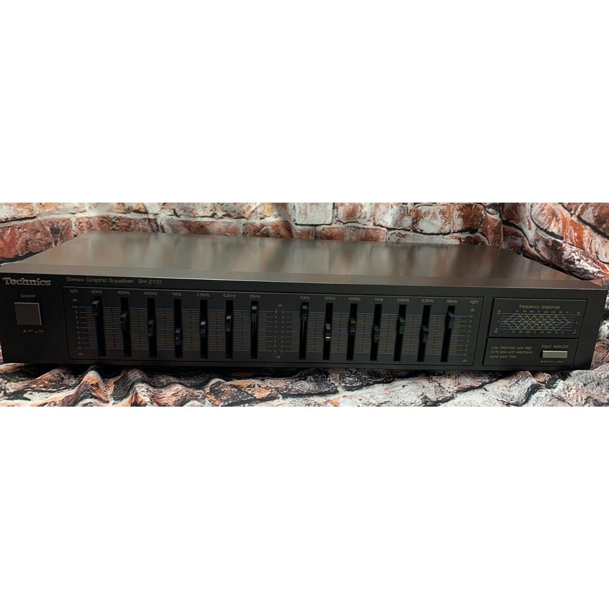 Technics SH-Z170 Seven Band Stereo Graphic Equalizer 1984 Japan