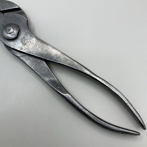 Vintage Channellock No. 407 Parrot Head Slip Joint Pliers Champion DeArment - Picture 3 of 11