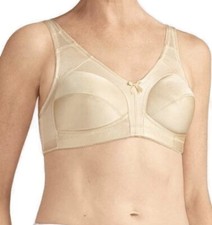 Amoena Mastectomy Bra Ava Pearl Beige- 2115 - New In box Post Op, Size 38B