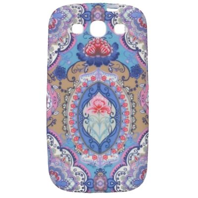 Oilily Travel Lotus Galaxy SIII Case Handytasche Blau Blue Neu