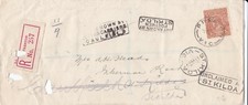 APH650) Australia 1923 larga registrada bien viajada cubierta Preston Vic. - St. K
