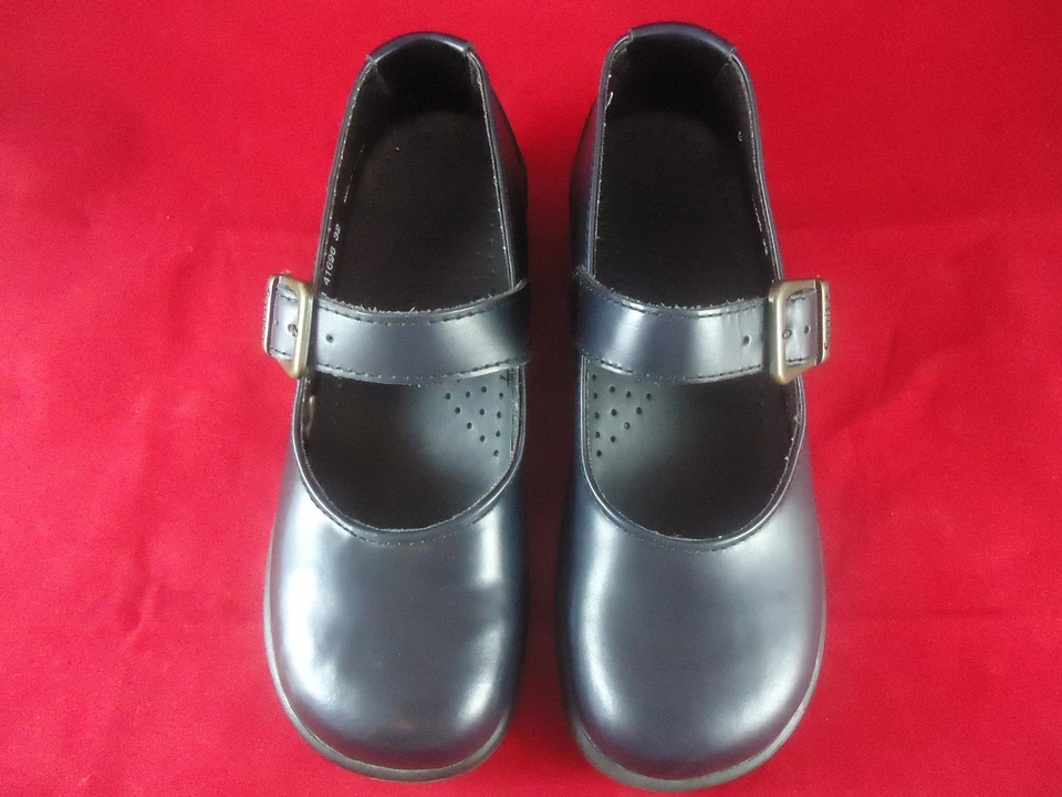 ZAPATOS MUJER SANITA 41696 CORREA NEGROS TALLA 37 US 7-7.5 ENVÍO RÁPIDO Foto 2 de 4