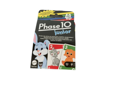 Phase 10 Junior | Mattel | Kartenspiel Klassiker | Deutsche Ausgabe | NEU & OVP