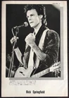 RICK SPRINGFIELD 1984 CLIPPING JAPAN MAGAZINE ML 6J