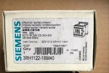 NEW 1PC In Box 3RH1122-1BM40 24VDC Contactor #A6-22