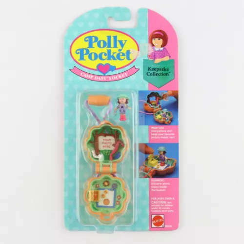 POLLY POCKET 1993 Camp Day Locket NEW & SEALED **