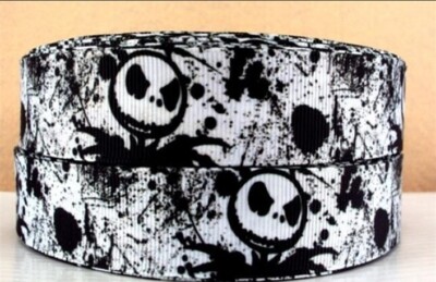 1.5 INCH GROSGRAIN RIBBON Hair Bow Supplies 1163682 Jack Sally Nightmare Before