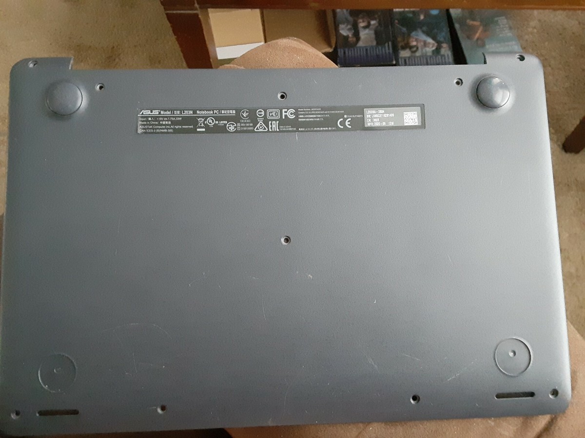 ASUS L203NA bottom case cover 3DXKCBCJN10 | eBay