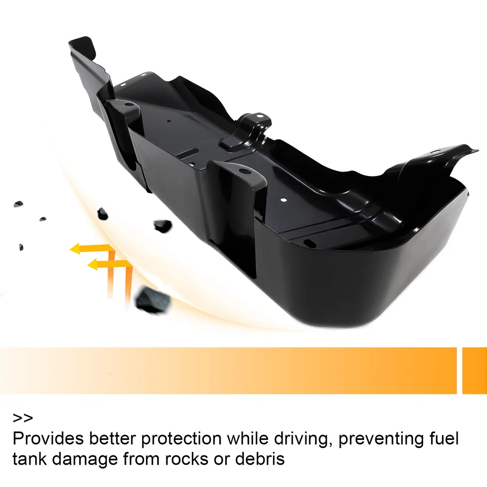 Black Fuel Tank Skid Plate For Jeep Wrangler 2007-2018 For Jeep Wrangler JK 2018 Foto 3 de 4