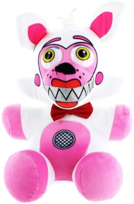 NEW FIVE NIGHTS AT FREDDY'S  7'' FUNTIME FOXY TOY FNAF. PLUSH LICENSED. NWT