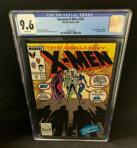 Uncanny X-Men #244 - CGC 9.6 NM | First Appearance Jubilee | X-Men '97 Key