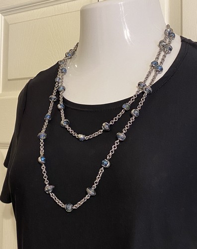 Premier Designs Jewelry “HEAVEN SENT” Necklace 60” - New - Picture 4 of 17
