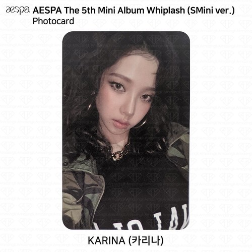 Aespa 5th Mini Album Whiplash Official Photocard Beat Speed Smini Limited ver - Picture 24 of 70