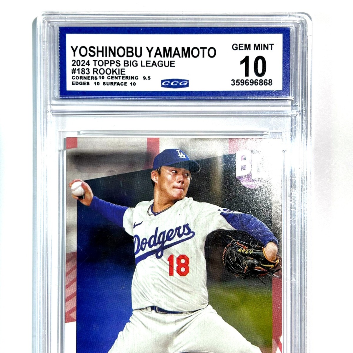 2024 Topps Big League - Yoshinobu Yamamoto #183 (RC) for