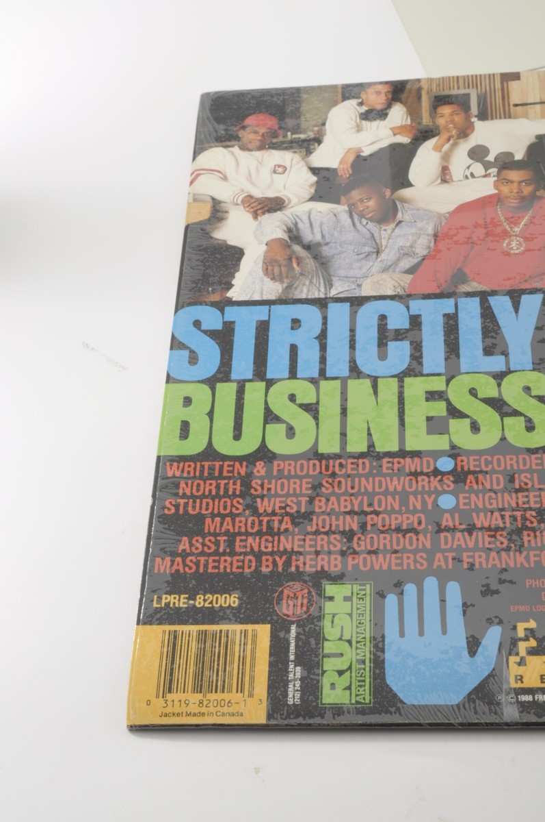 米12” EPMD Strictly Business FRE80123X Fresh Records /00250 EPMD – Strictly Business Fresh Records 1988 Us Original (1LP
