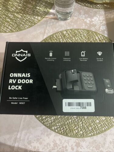 Onnais RV DOOR LOCK - Model - W007 - New Open Box