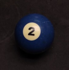 Replacement Pool Billiard Pool Ball 2 Ball 2 1/4 Diameter