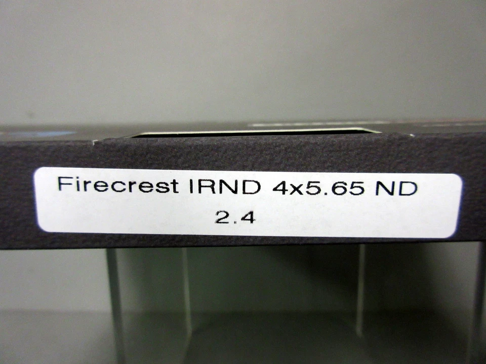 New Formatt Hitech 4x5.65" Firecrest IRND 2.4 Filter #FC4X5ND2.4 - Image 3 of 4