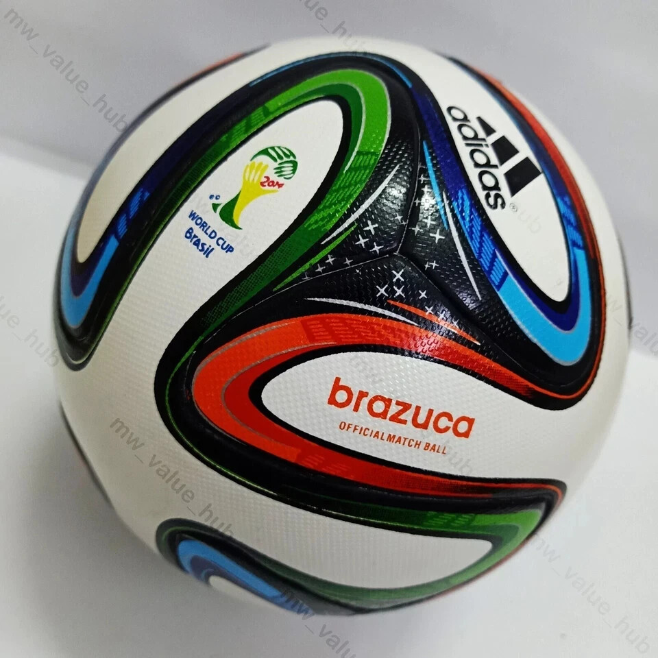 FIFAワールドカップ公式ボール brazuca 多色デザインです✨ Adidas Brazuca Soccer Ball FIFA World Cup 2014 Brazil Match Ball