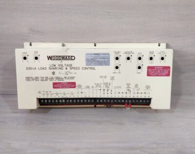 2301A Woodward 9905-068 Rev. N Low Voltage Load Sharing and Speed Control