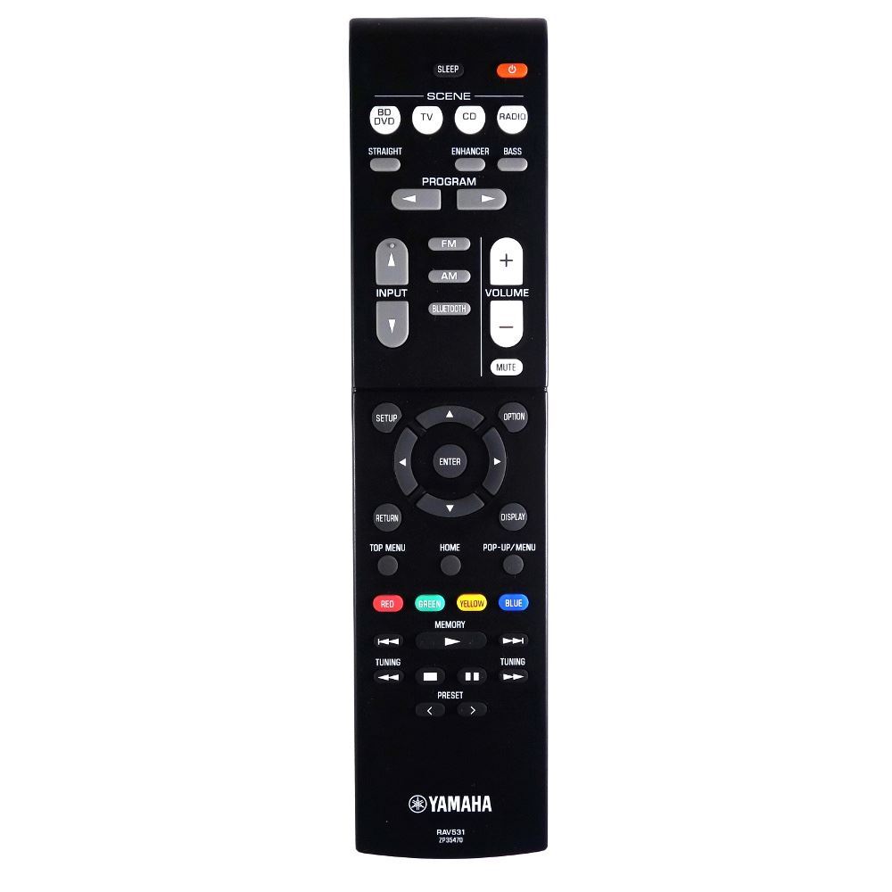 Genuine Yamaha RAV531 AV Receiver Remote Control