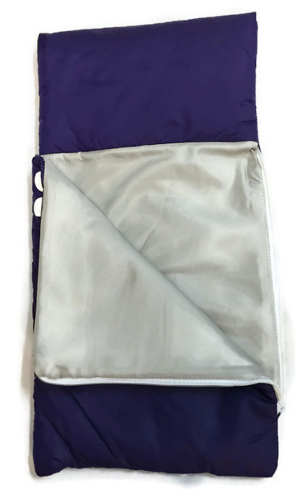 Purple Sleeping Bag w/Flowers for 18 inch Girl Doll Accessory Clothes