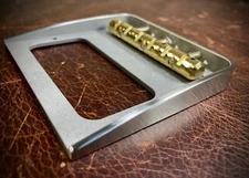 Van Dyke-Harms Telecaster Filtertron Bridge and Monolithic Saddle Combo