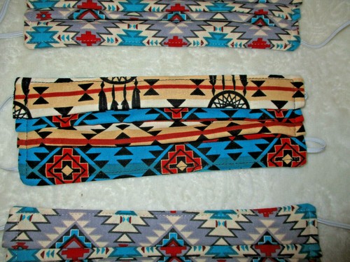 FACE MASKS~Adult Size~Southwest Patterns~3 qty. Handmade~NEW - Picture 4 of 7