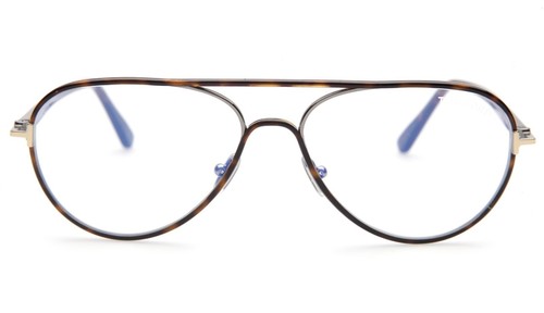 NEW TOM FORD TF5897-B 052 Havana Eyeglasses Frame 57-15-140 B44 Italy - Picture 2 of 10