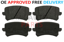 per AUDI Q3 1.4 2.0 BENZINA DIESEL PASTIGLIE FRENO POSTERIORI DAL 2011 AL 2019 MK1 8U 282MM DISCO