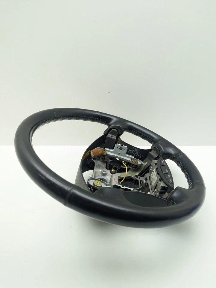 1997-1999 Mitsubishi 3000gt FWD DOHC Steering Wheel Black - Image 3 of 4