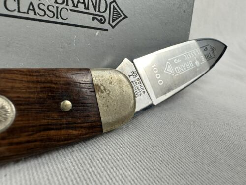 Boker Tree Brand Classic 1000 Drop Blade Lock Back Pocket Knife Germany - Picture 2 of 13
