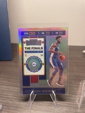 2019-20 Panini Contenders Basketball Joel Embiid #45 The Finals Ticket /65
