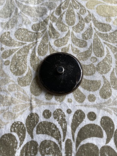 Victorian CELLULOID Fancy Border Button 55-34 - Picture 4 of 5
