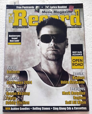 Record Okt-Nov 2004 Bryan Adams Ronan Keating Mark Knopfler Saif Shaggy Raghav