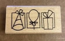 VTG Stampendous 2005 "Birthday Border" Rubber Stamp Brand New