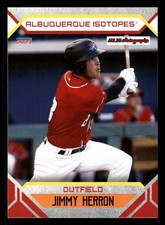 Jimmy Herron 2023 Choice Albuquerque Isotopes #32 Albuquerque Isotopes