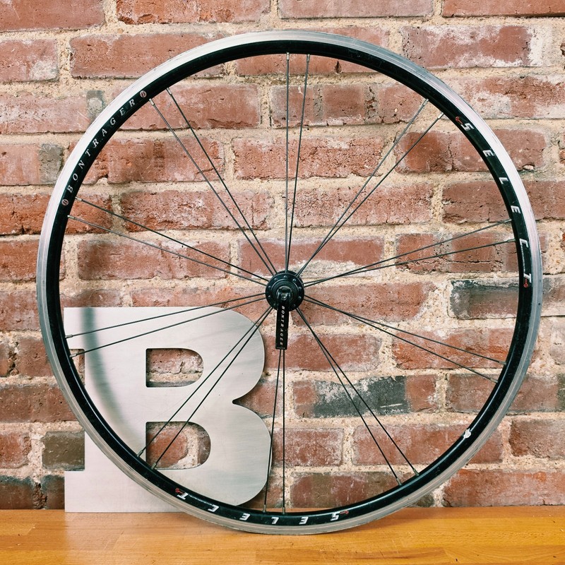 Bontrager Select 700C Front Road Bike Wheel QR 100mm 20h Rim Brake Clincher  g12