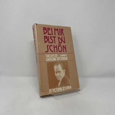 Bei Mir Bist Du Schön by Victoria H. Secunda HC First Edition  Very Good 1982