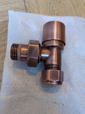 Quinn radiators copper lockshield valve QRVALCP new boxed