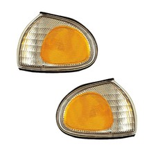 Side Marker Lights Reflectors Pair Set for 95-98 Ford Windstar Left & Right